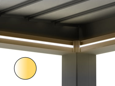 pergola-bioclimatica-pergolux-auto-soportante-luces-led-luz-blanca-detalle