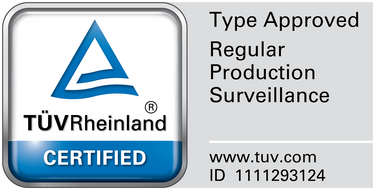 Logo de certificación de TÜV Rheinland ID 1111293124