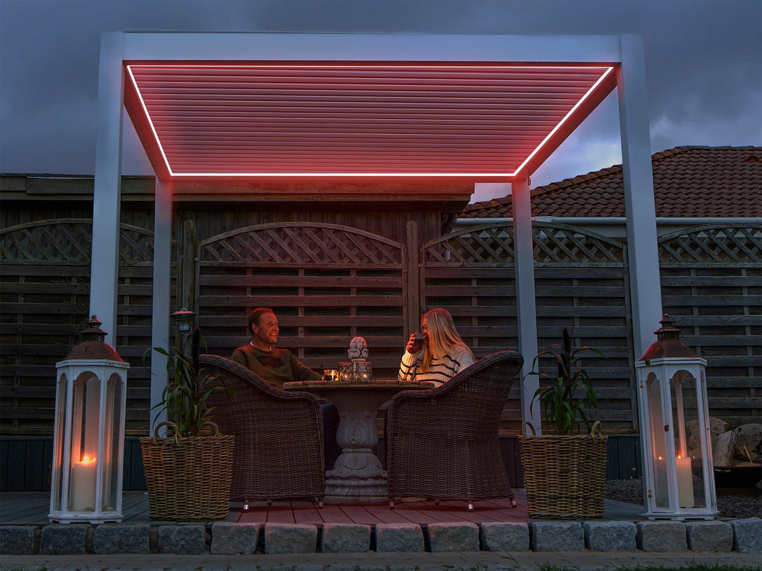 pergola-bioclimatica-pergolux-auto-soportante-luces-led-luz-rgb-rojo