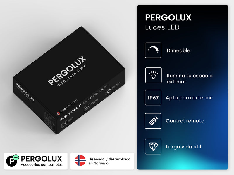 Luces LED PERGOLUX