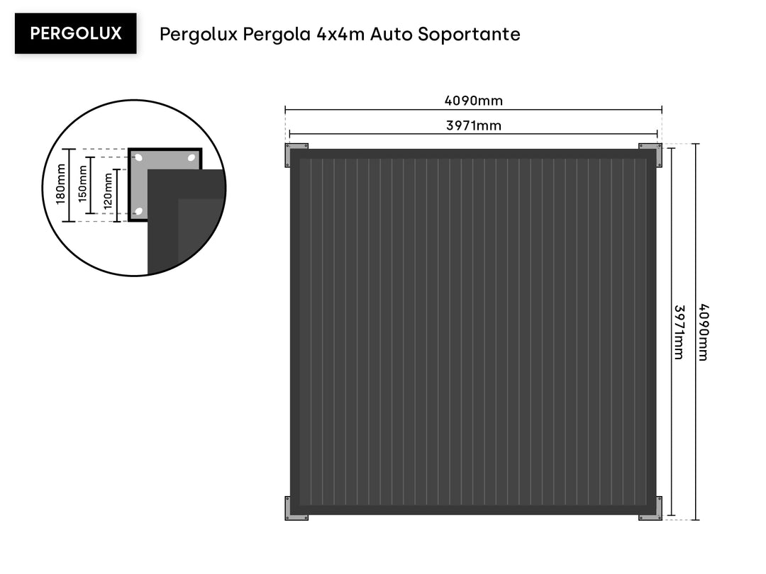 PERGOLUX Pérgola S1